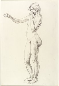 Standing Nude Girl